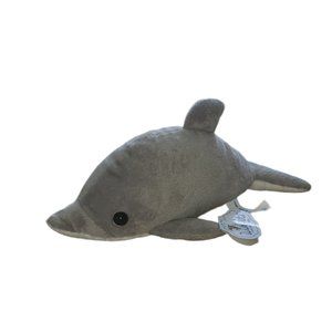 2001 Wishpets Dauphin Island AL CODY 11" Plush Dolphin Stuffed Animal Toy GUC